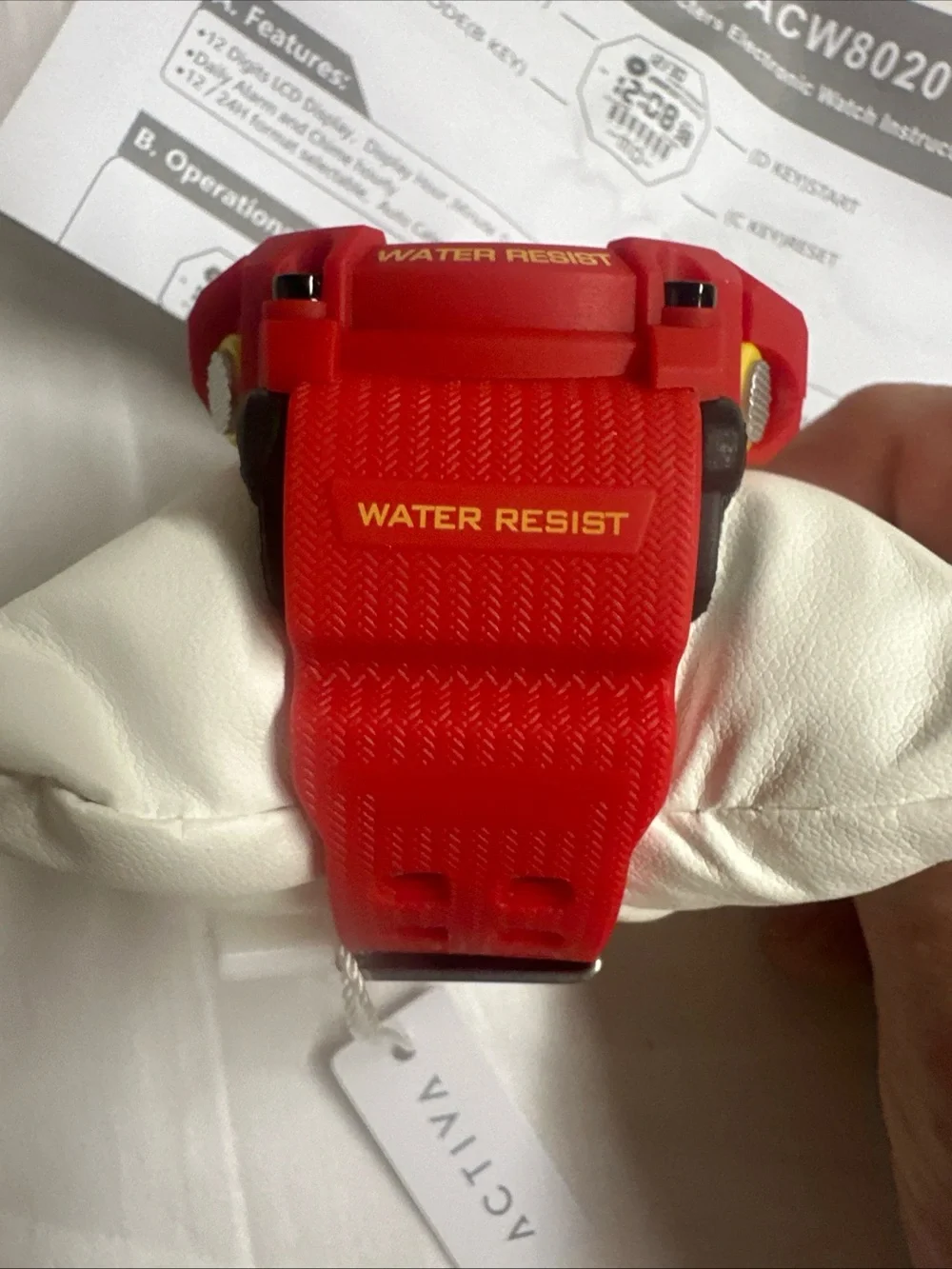 Ativa Red and Gold Digital Sport Watch